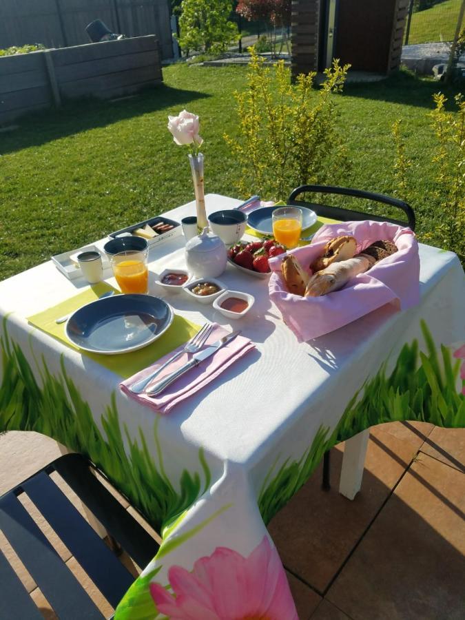Le Jardin Des Pies Bed & Breakfast Manspach Bagian luar foto