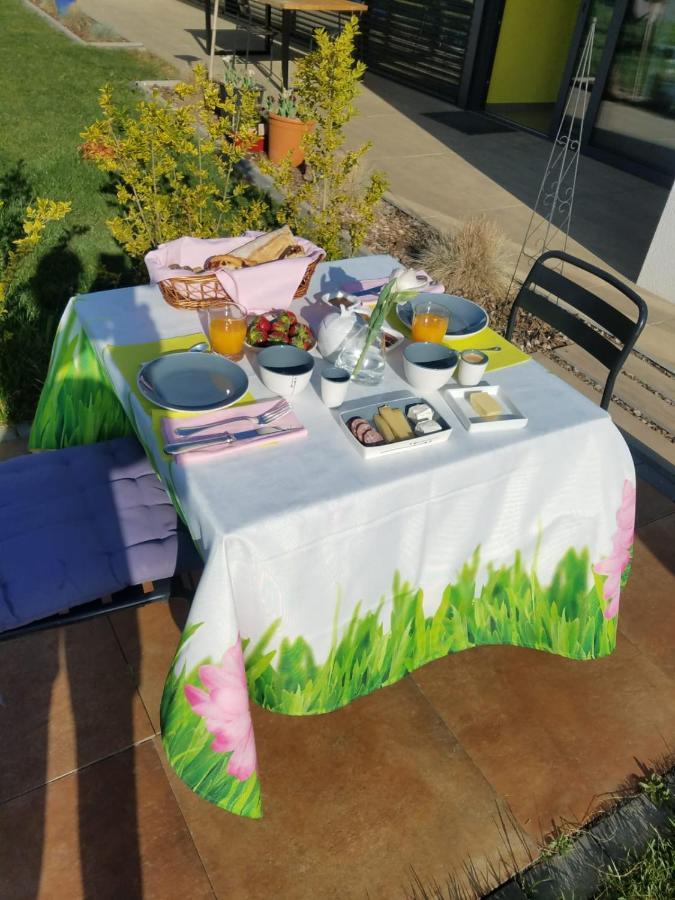 Le Jardin Des Pies Bed & Breakfast Manspach Bagian luar foto
