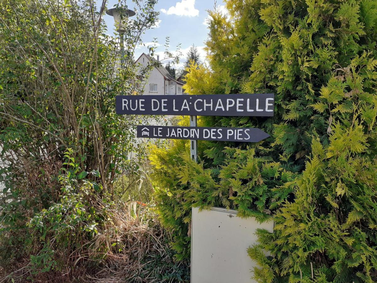Le Jardin Des Pies Bed & Breakfast Manspach Bagian luar foto