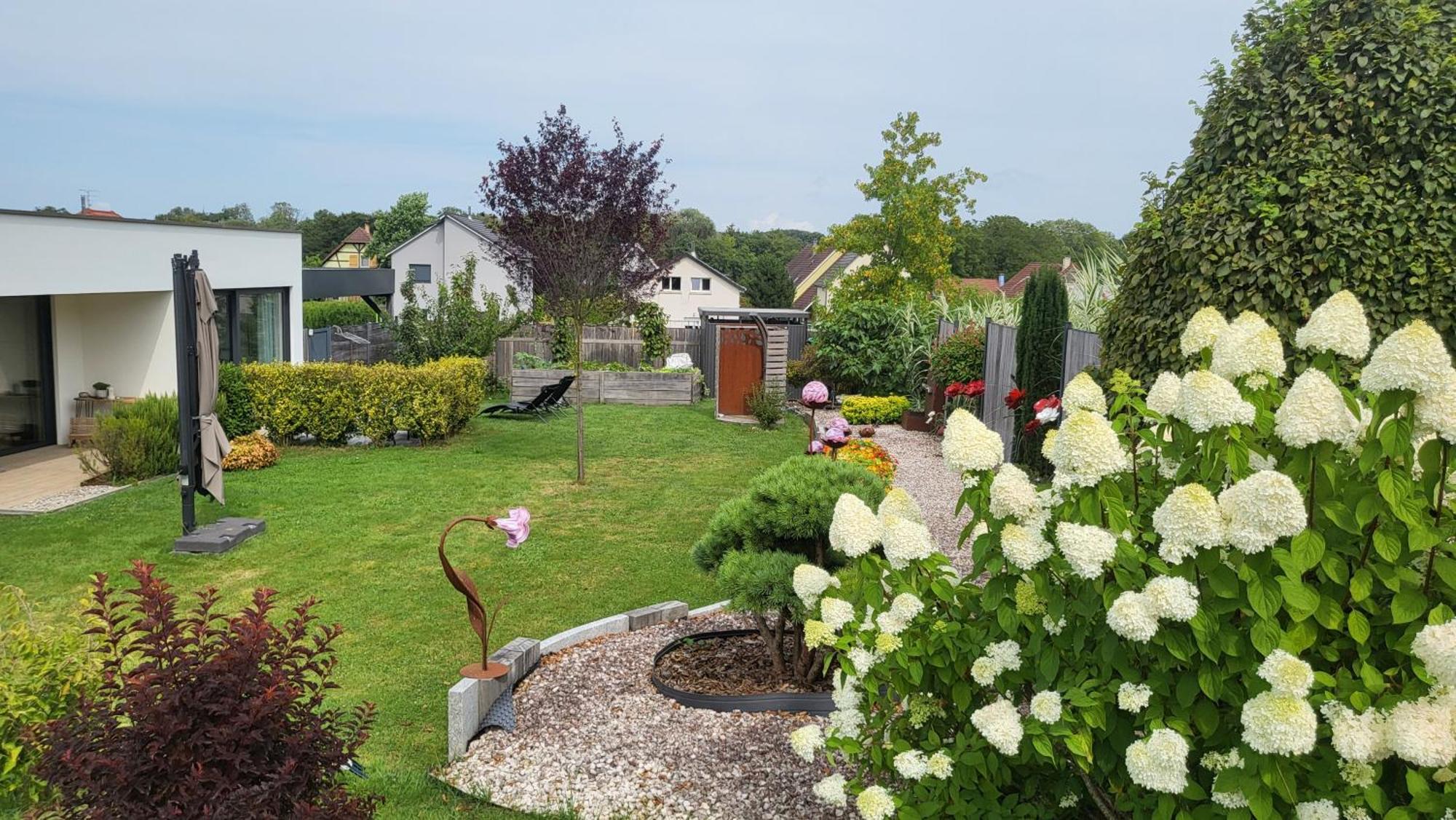 Le Jardin Des Pies Bed & Breakfast Manspach Bagian luar foto